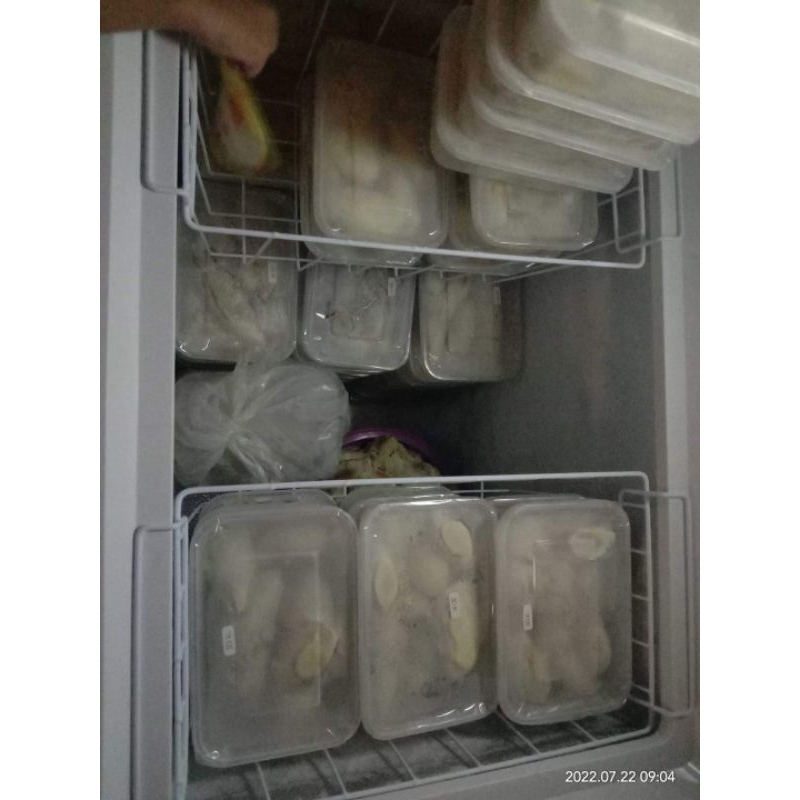 

Durian kupas frozen