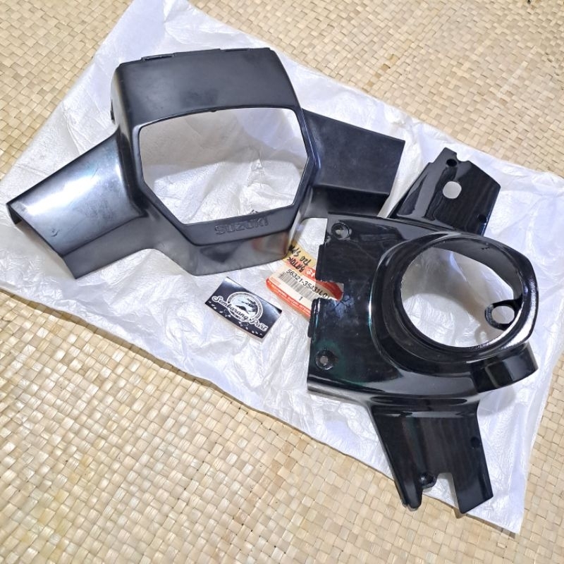 COVER BATOK ATAS BAWAH SUZUKI RC100 RC 100 BRAVO SPIRIT ORI ORIGINAL SGP
