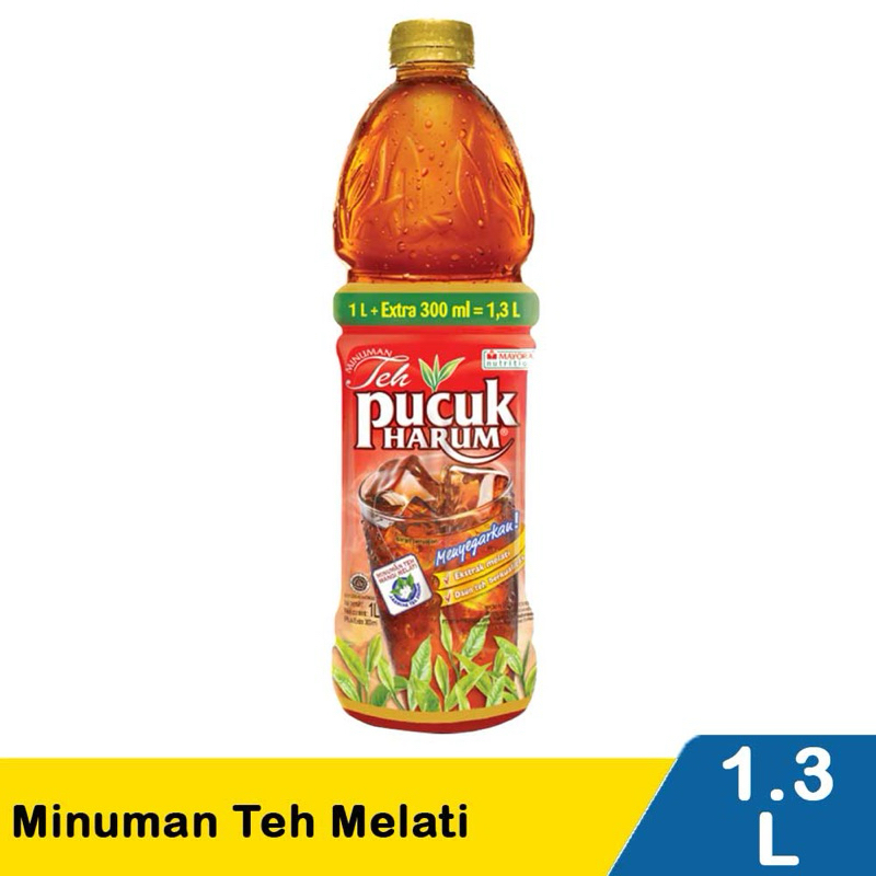 

TEH PUCUK HARUM 1300 ML = 1,3 LITER