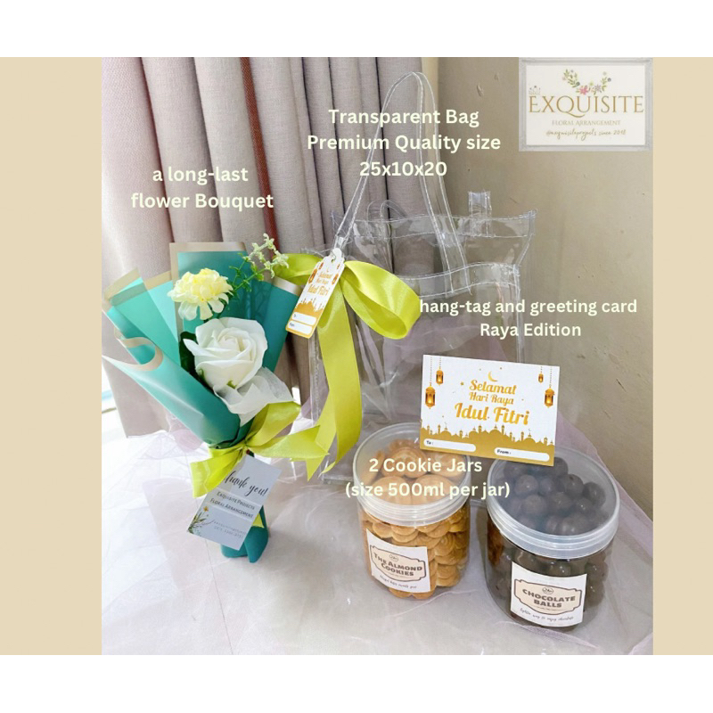 

HOT DEALS HAMPERS LEBARAN BUKET KUE KERING IDUL FITRI SOUVENIR PARCEL LEBARAN