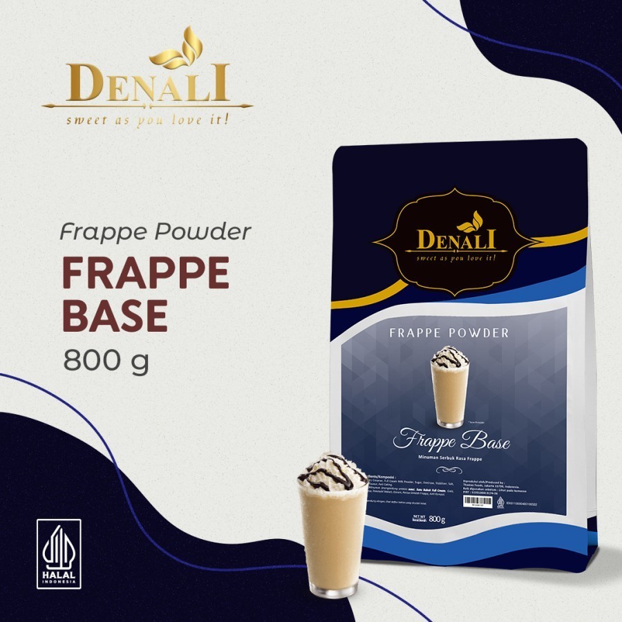 

Denali Frappe Base 800gr