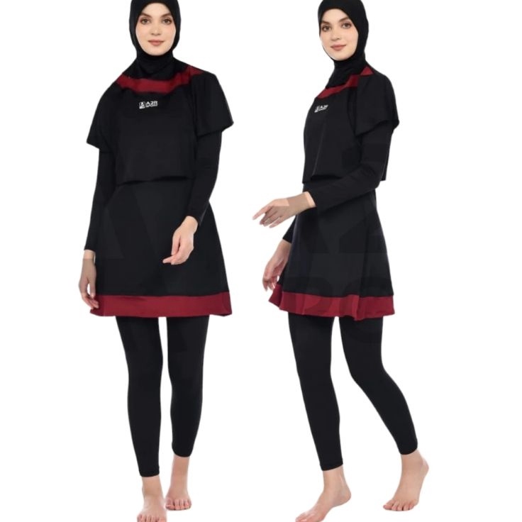 Baju Renang Muslim Baju renang muslimah jumbo baju renang muslim syari baju renang BABY DOLL DEWASA