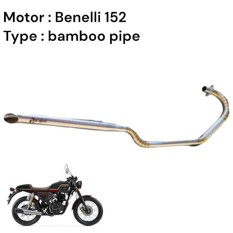 Benelli / Keeway 152 — Bamboo Pipe · Silver — foto 2