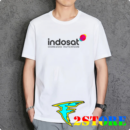 KAOS  TSHIRT Indosat Ooredoo Hutchison -  F2ASTORE