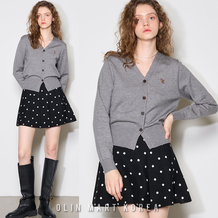 General Idea_woman GNRL essential cardigan grey