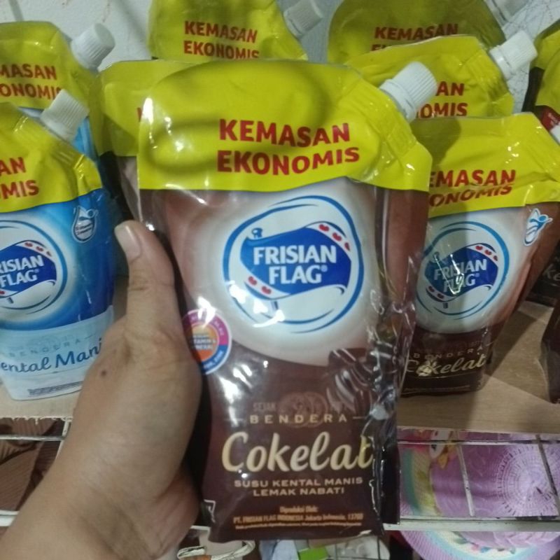 

Susu Kental Manis frisian flag 545gr