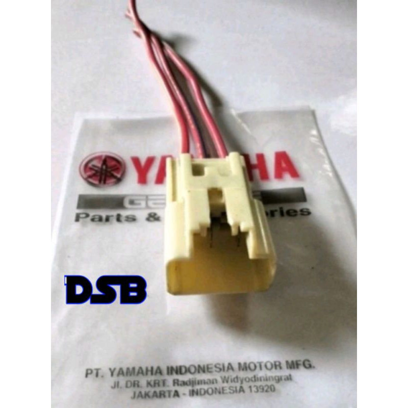 Socket soket female lawan spul spull Yamaha Aerox 155 Nmax new dari kabel body