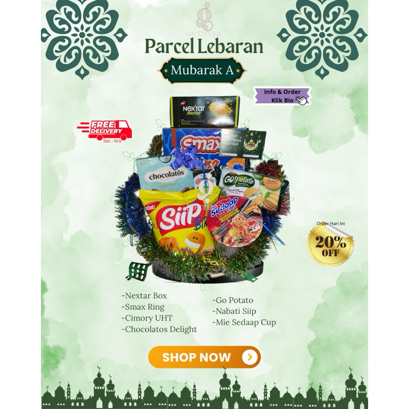 

Parcel Lebaran Murah / Hampers Lebaran