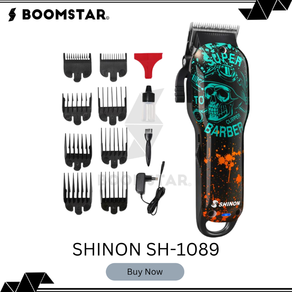 SHINON SH-1089 Alat Cukur Rambut Elektrik Portable