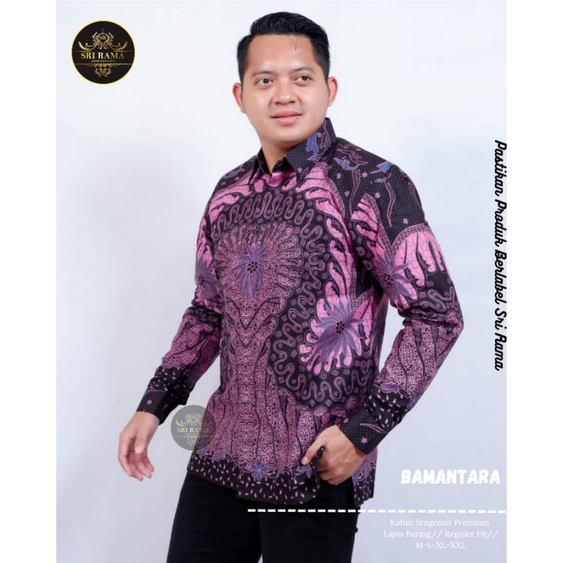 KEMEJA BATIK BAMANTARA BY SRI RAMA