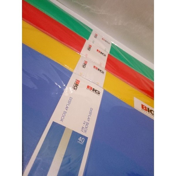 

Document Keeper / Clear Holder / Display Book Map BIG F4 40 Lembar