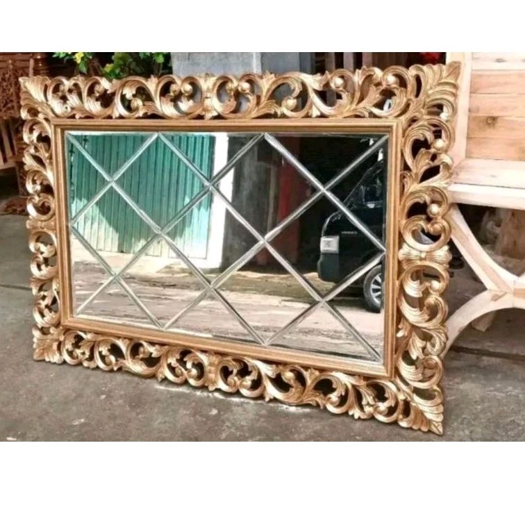 MIRROR UKIRAN JEPARA KACA MOZAIK