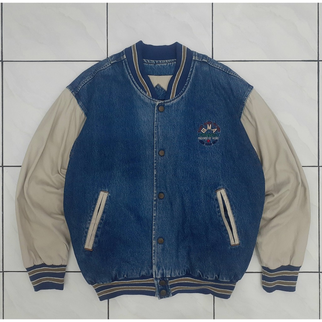 Varsity Denim Jacket Gaoma Universal Studios