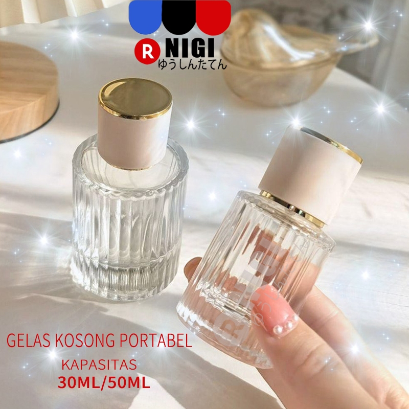 NIGI Botol Parfum Kosong /Botol Spray Parfum /Kosmetik Kosong Bahan Kaca