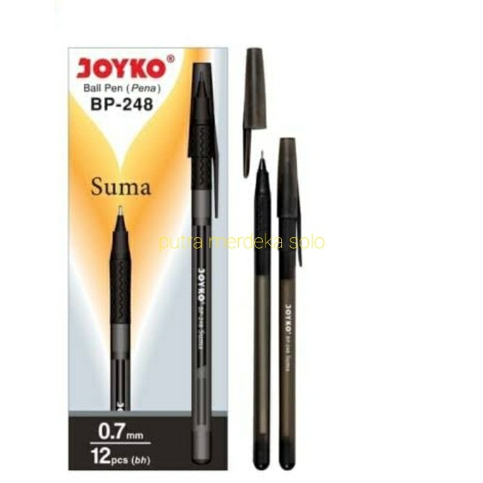 

Ballpoint Joyko, Bolpen Joyko, Pulpen Suma Joyko Gel 0.7mm Hitam BP-248