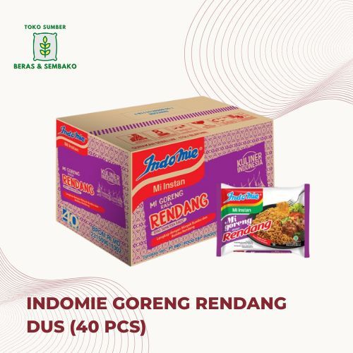 

Mie instant INDOMIE goreng rendang DUS (40 pcs)