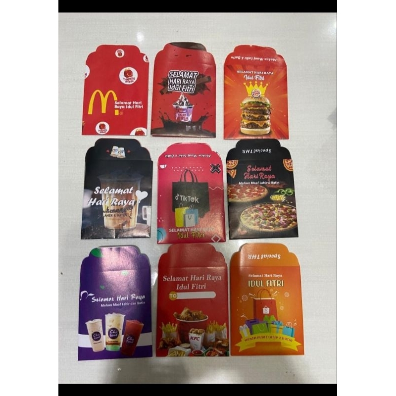 

Amplop lebaran sampul uang angpao