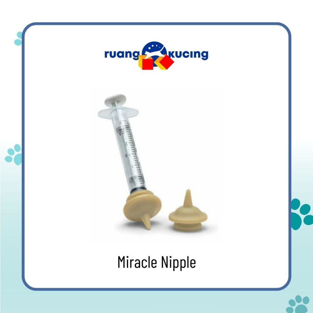 Miracle Nippel Dot Pentil Baby Kucing dan Spoit