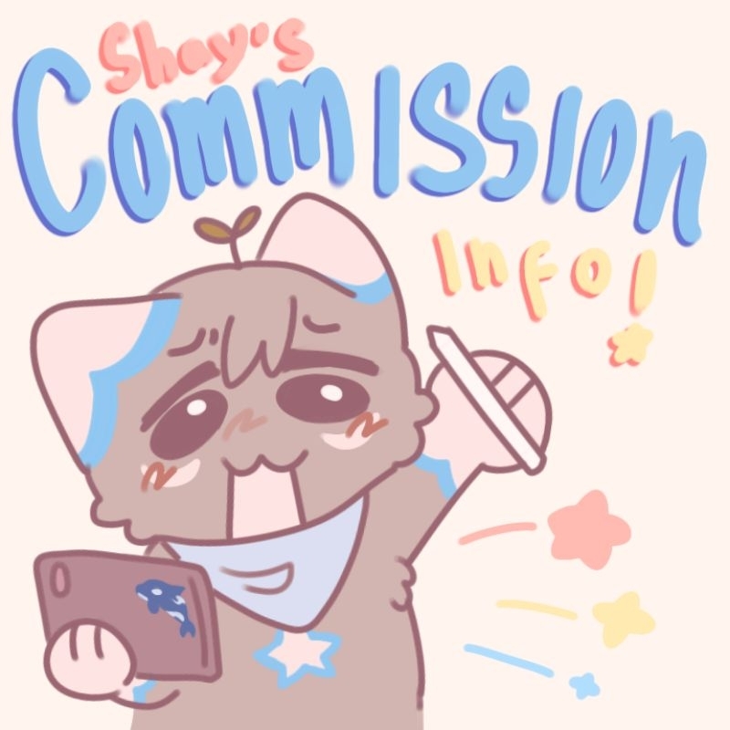 

(OPEN!!) SHAY'S COMMISION SHOP | jasa gambar digital ♡