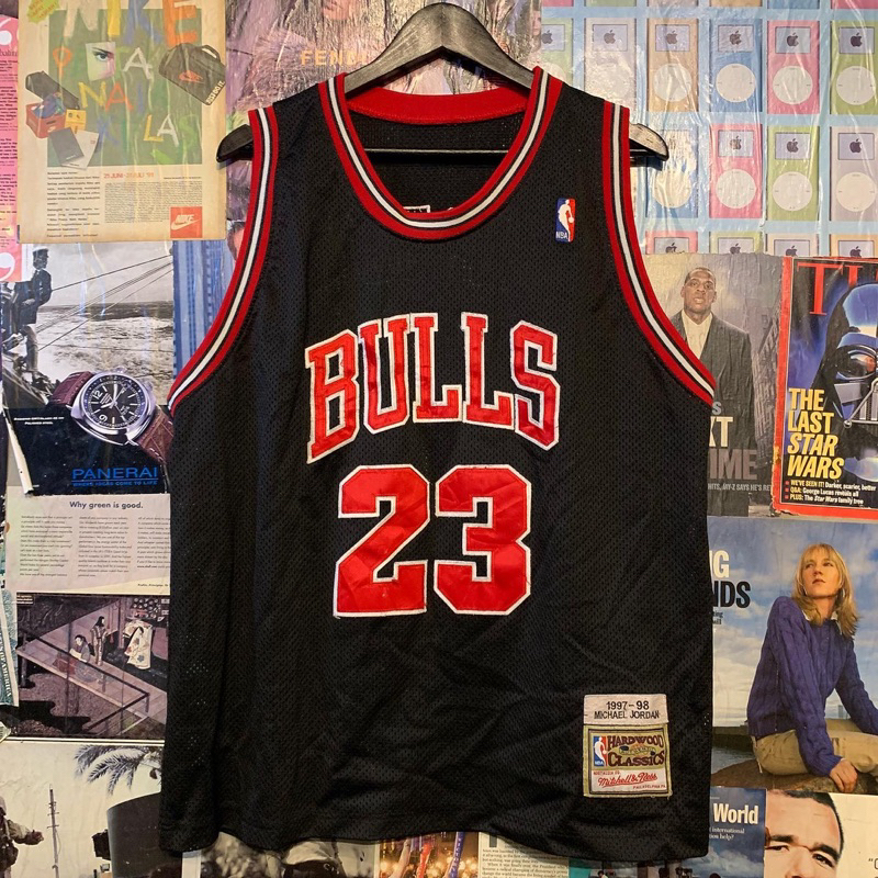 Jersey NBA Michael Jordan Chicago Bulls 1997/98 HardWood Classics Second Original