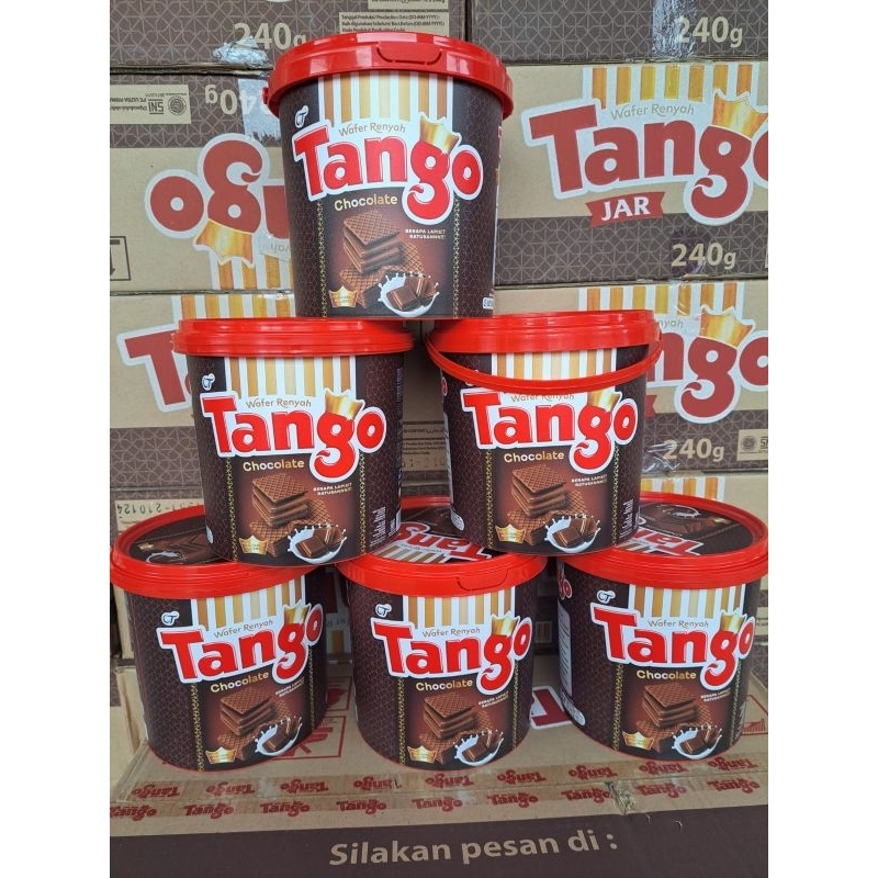 

Tango Wafer Coklat Jar 240gr // Wafer Coklat Jajan Lebaran