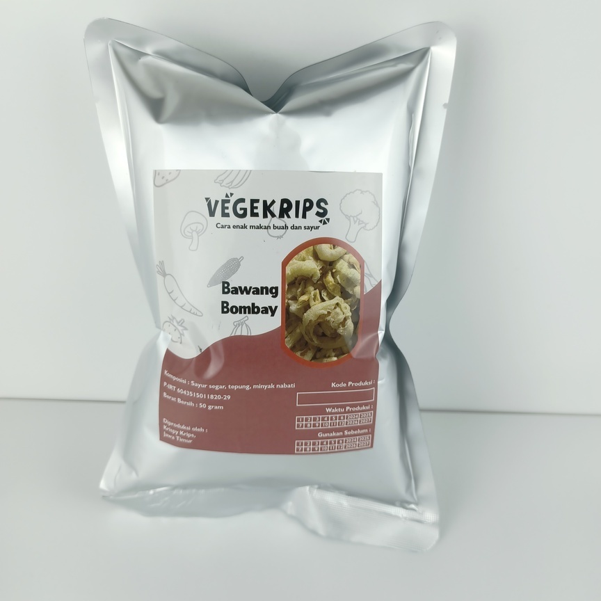 

Keripik Bawang Bombay 50 Gr Aluminium Foil