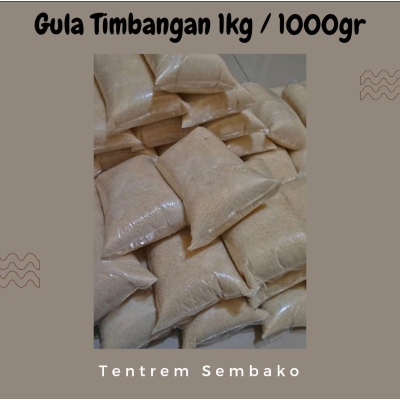 

GULA/GULA PASIR/GULA 1KG/TIMBANGAN 1KG/PROMO//