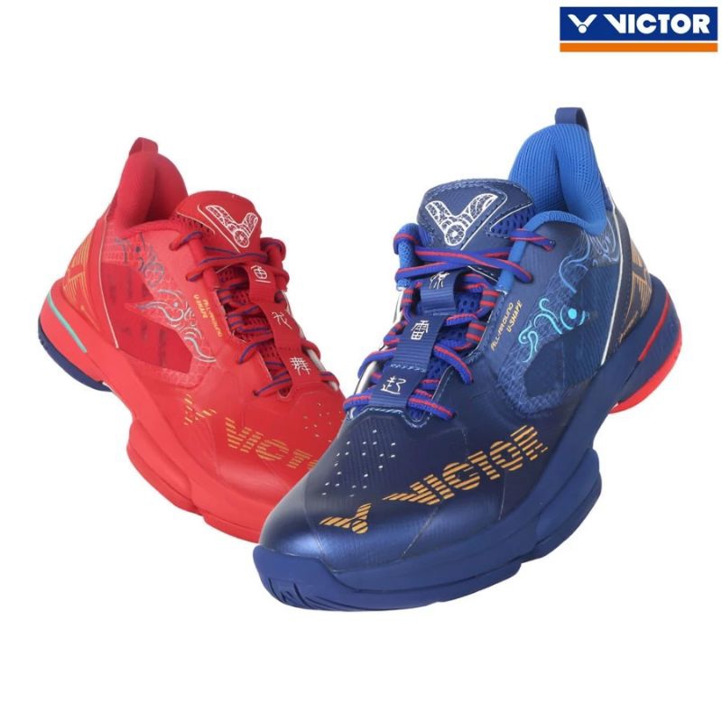 LIMITED STOCK  Sepatu Badminton Victor thunder plus original