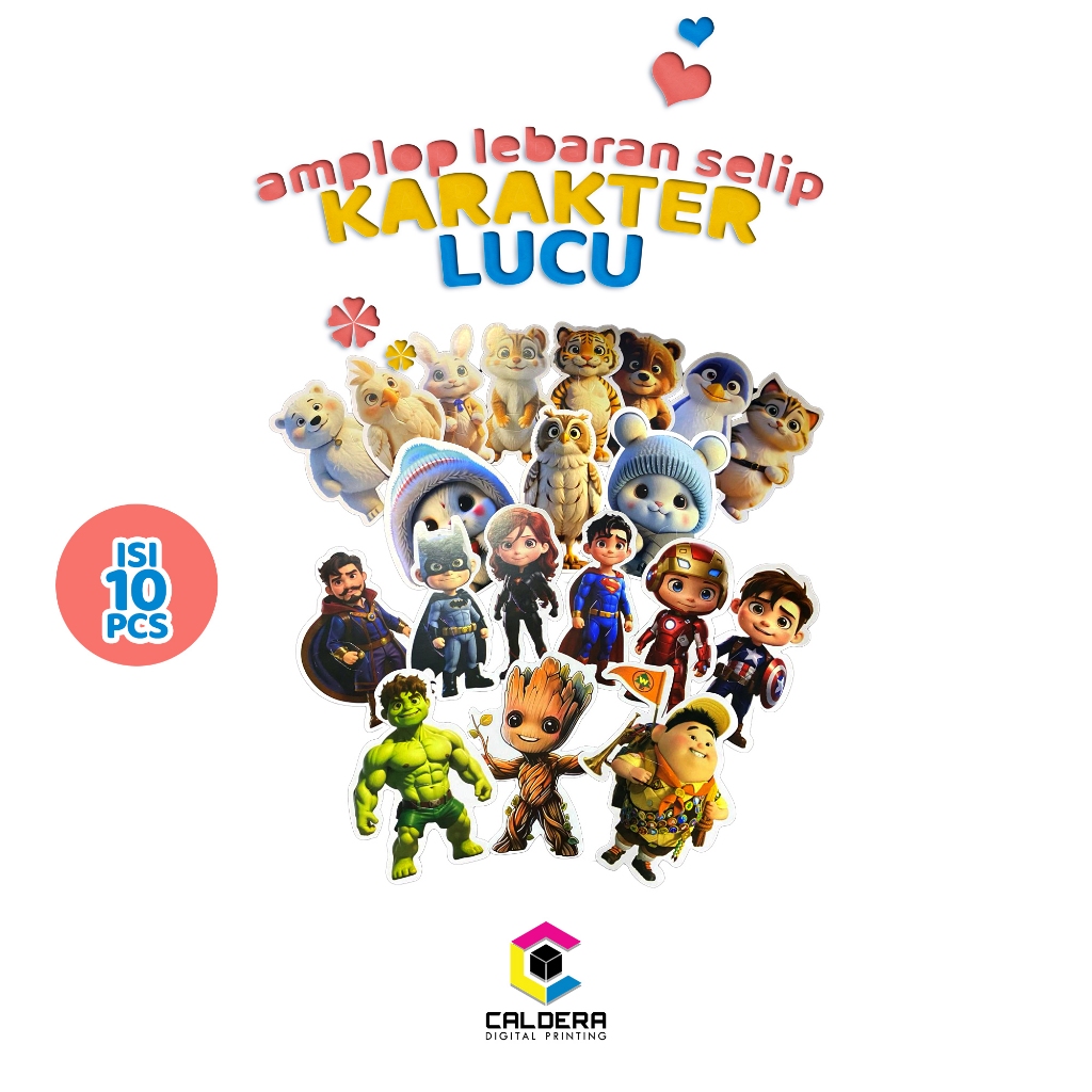 

Amplop Lebaran Viral Karakter Lucu Gemoy Amplop THR Unik Lucu isi 10pcs - CALDERA DIGITAL PRINTING