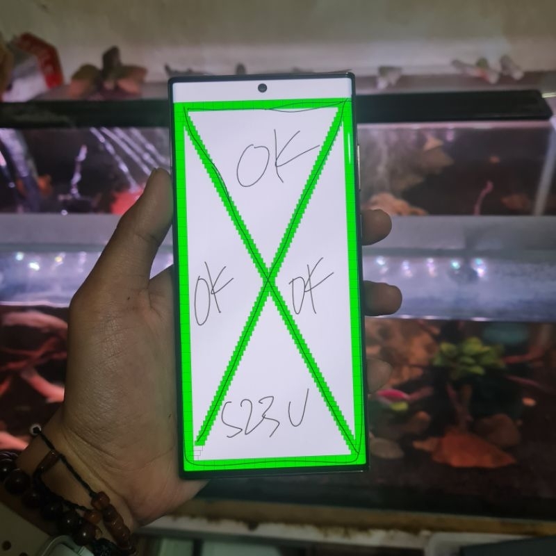 LCD Samsung  S23 Ultra SM - S918 Original Copotan normal