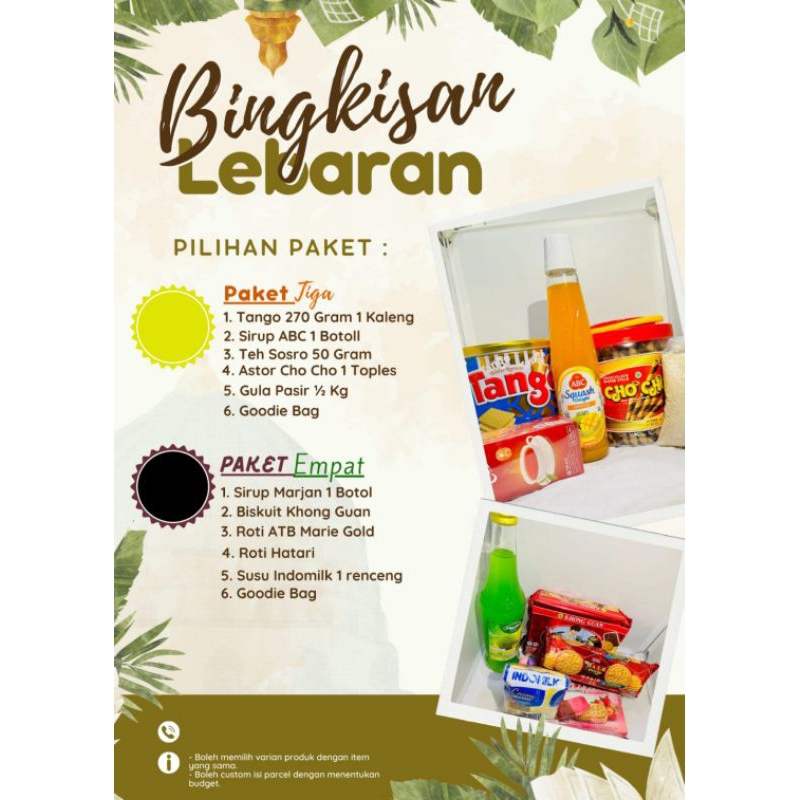 Parcel Lebaran | Bingkisan Lebaran | Hampers Lebaran | Paket Sembako