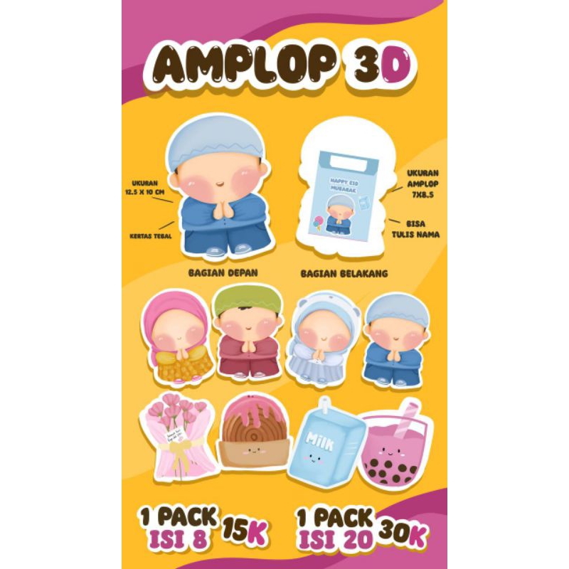 

amplop 3D