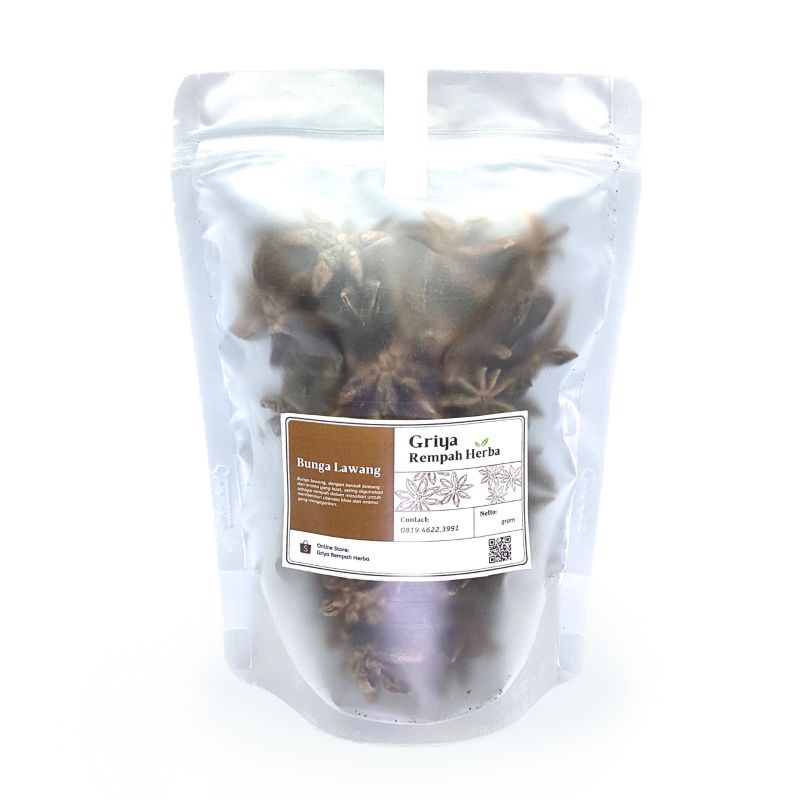 

Bunga Lawang / Pekak / Star Anise 70 gr [POUCH]