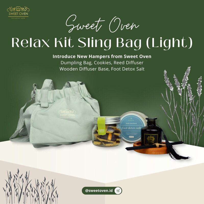 

Hampers Ied | Relax Kit Sling Bag (Light)