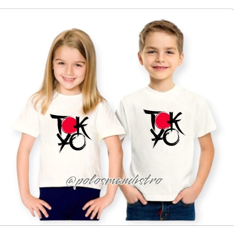 kaos Anak anak TOKYO baju anak keren Baju oleh oleh jepang