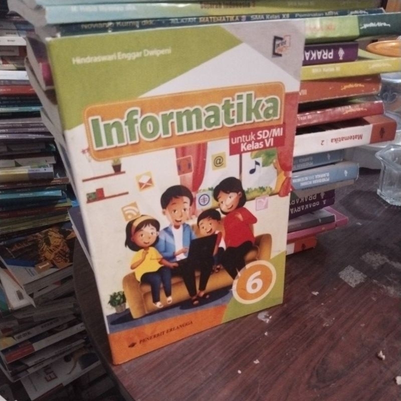 buku Informatika SD kelas 6 penerbit Erlangga