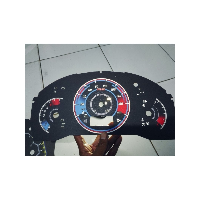 papan custom speedometer brio mobilio