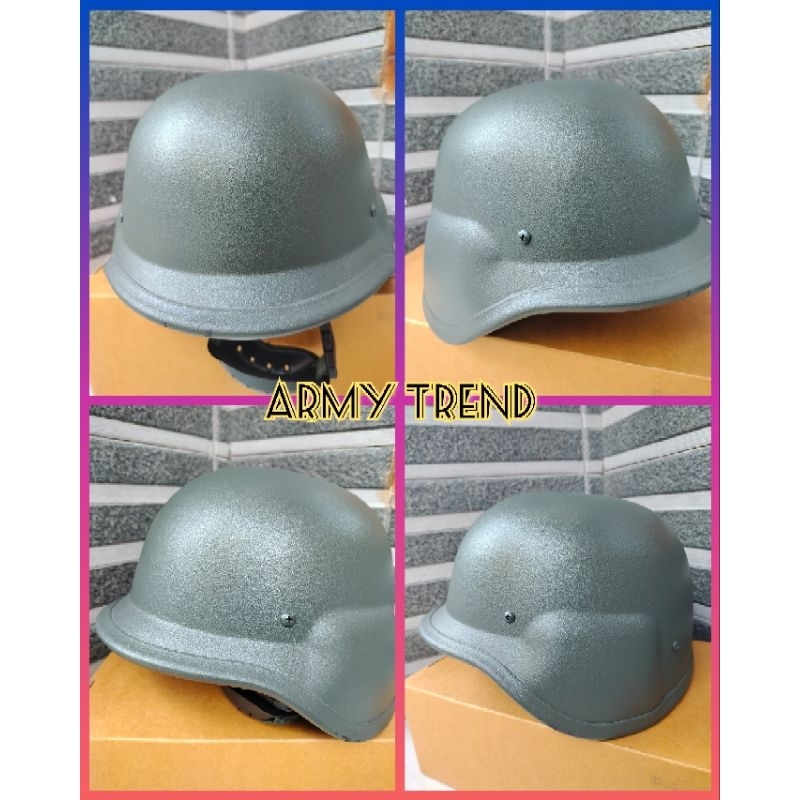 HELM TNI 3 IN 1 / HELM TEMPUR 3 IN 1 / HELM TEMPUR STANDART TNI AD , AL , AU / HELM PENDIDIKAN TREE 