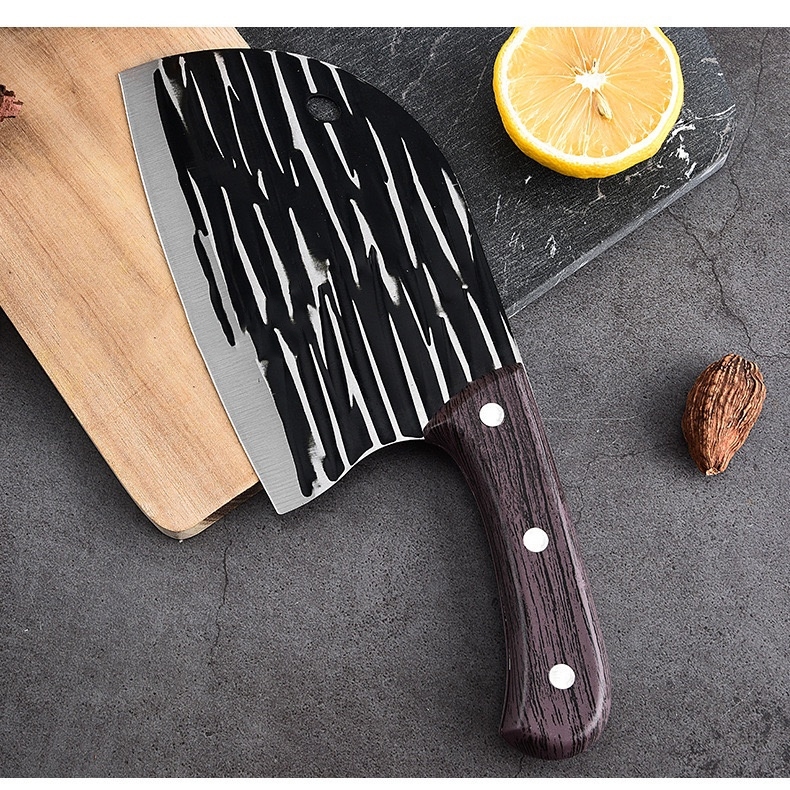 Pisau Koki Super Tajam  Pisau Koki Daging Tulang Daging Golok Stainless Steel Pisau daging super taj