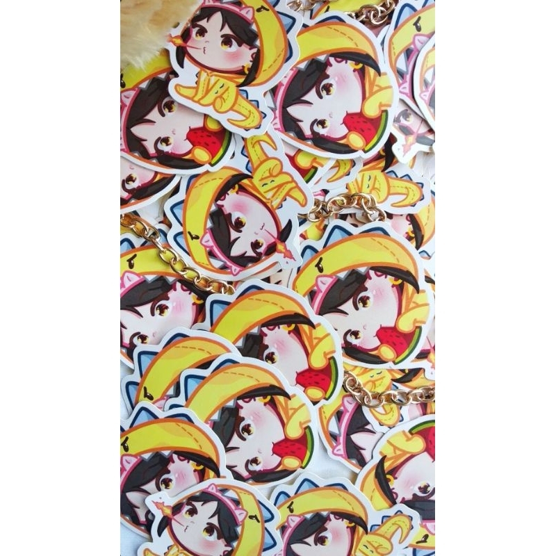 

[Imeldhaaff] Cetak custom sticker diecut A3+