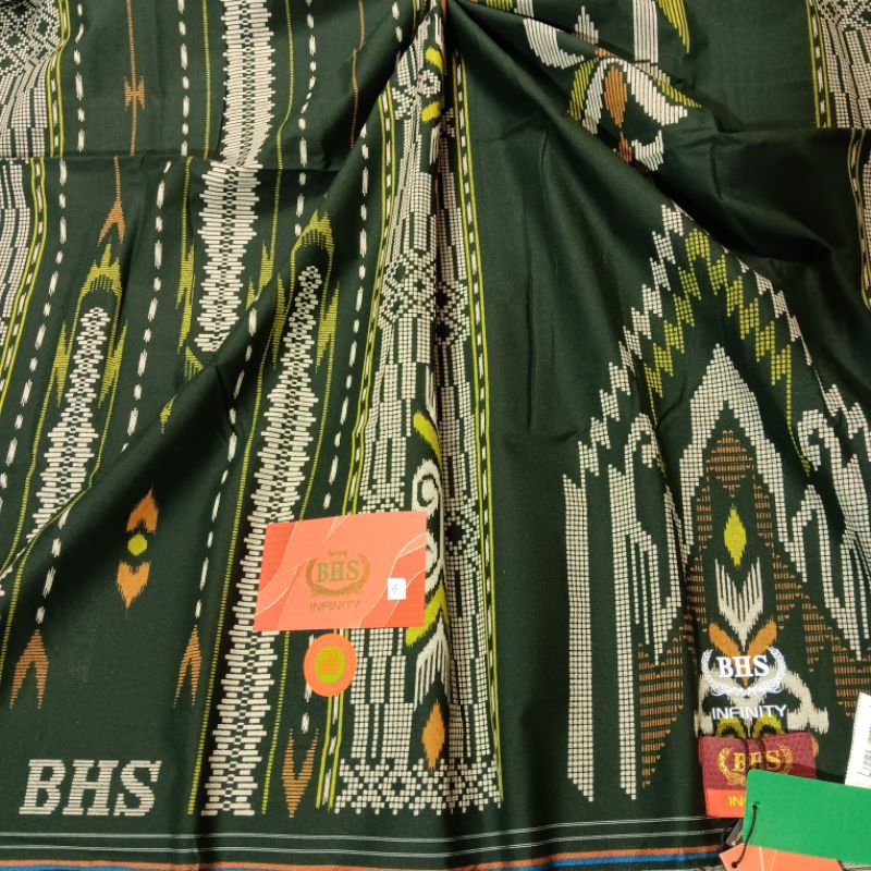 SARUNG BHS INFINITY GOLD V32 PKF 4 HIJAU BOTOL OLIVE TUA