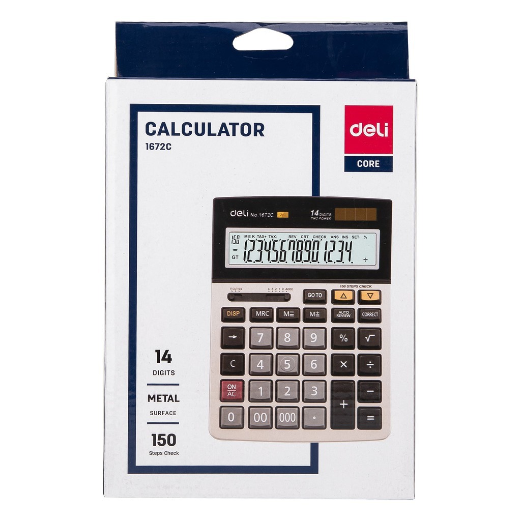 

CALCULATOR DELI 1672C