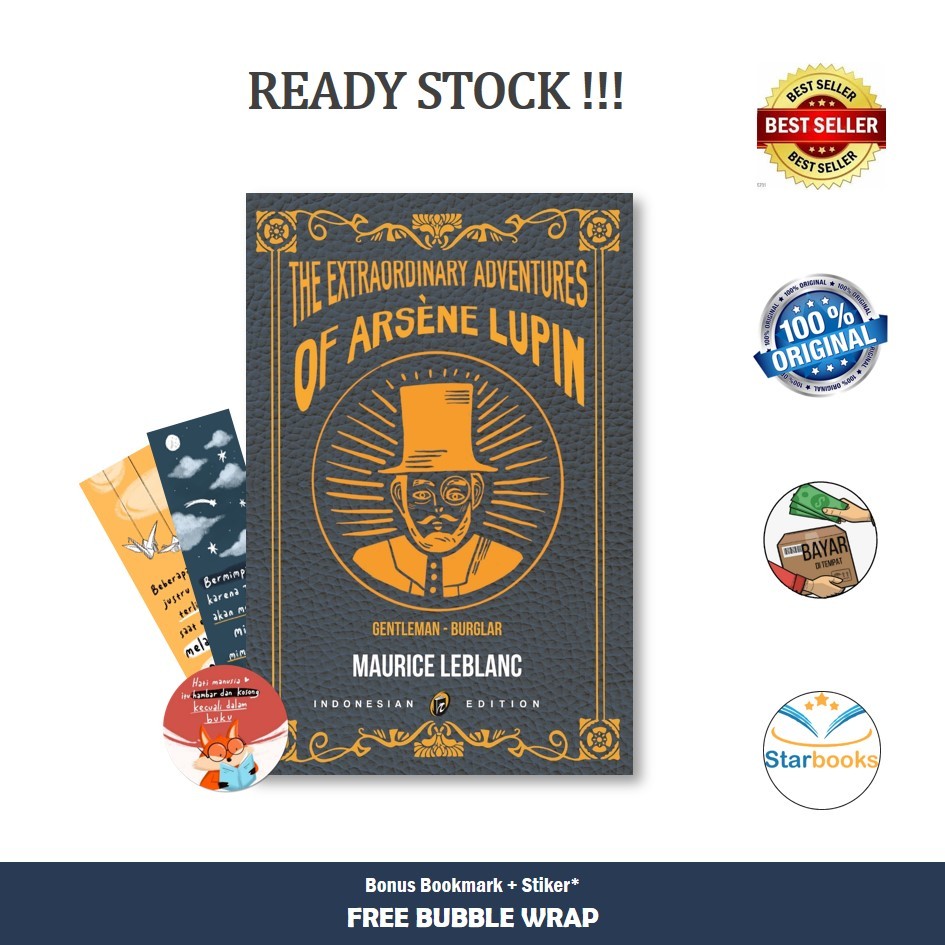 Buku The Extraordinary Adventures Of Arsene Lupin - Immortal (Fiksi)