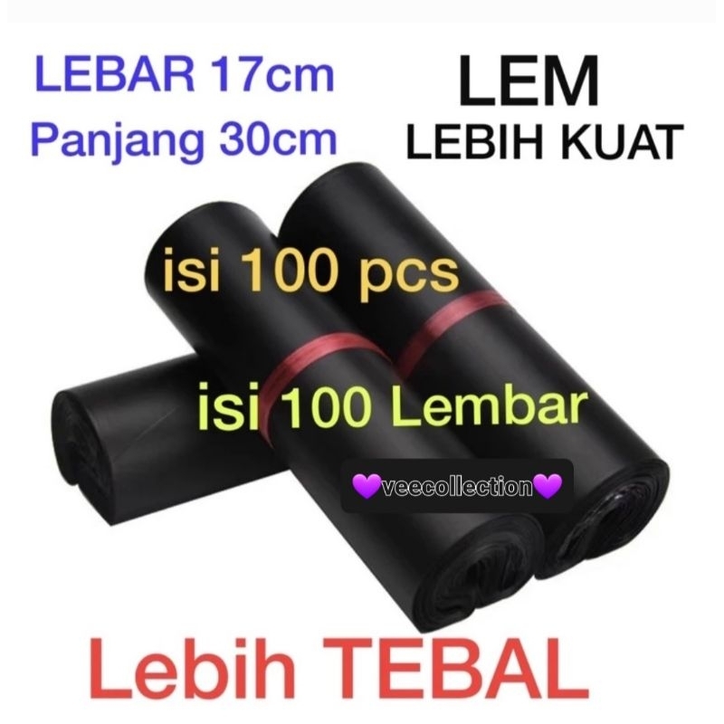 

PLASTIK PACKING 17*30cm isi 100pcs