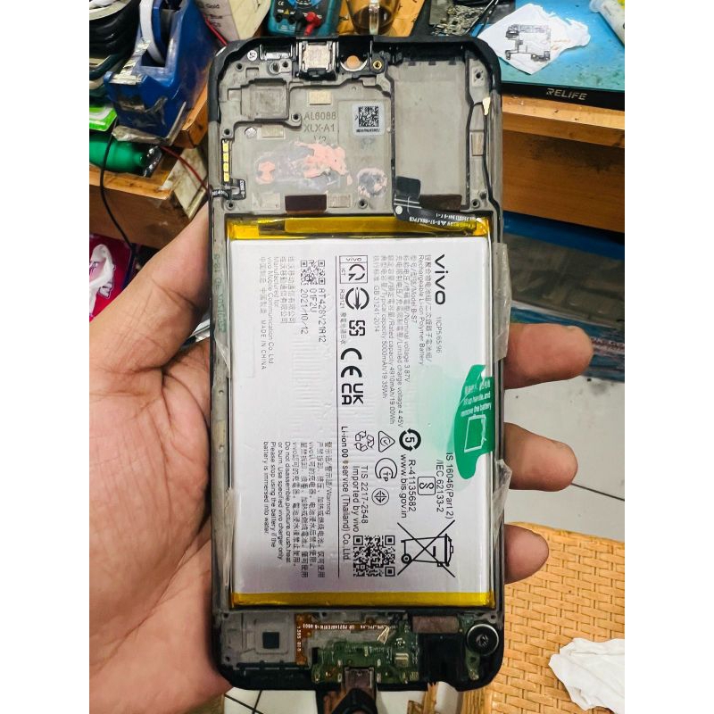 LCD original copotan vivo y15s