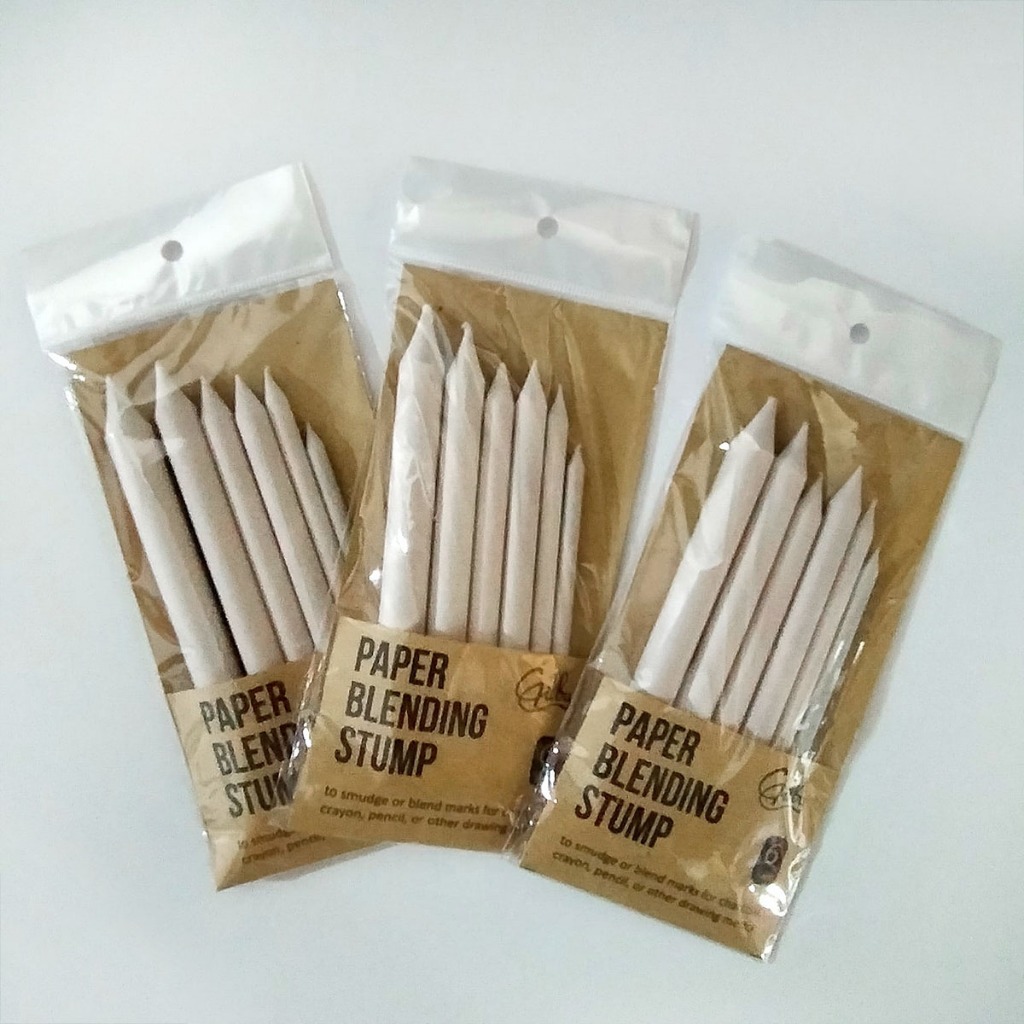 

Paper Stump Blending Stumps Dusel Sketsa Pensil Charcoal Isi 6