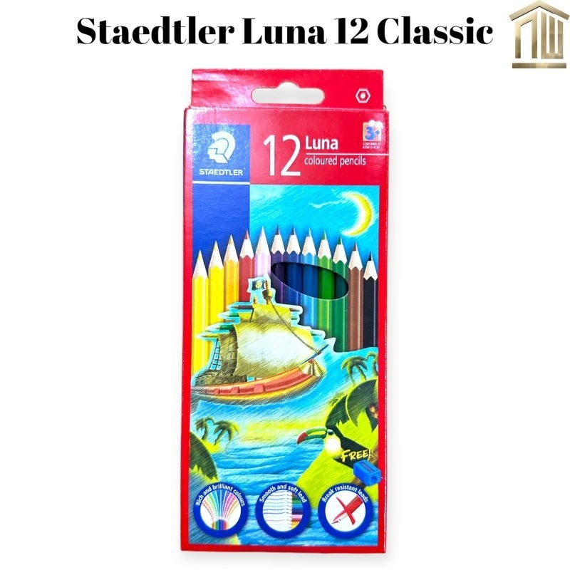

Pensil Warna Staedler Luna Panjang 12 Classic