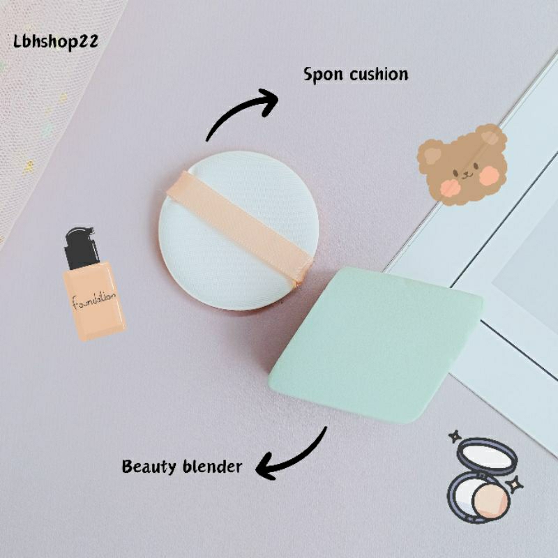 LBH Sponge Cushion Pouch / Spon cushion / Sponge / spon