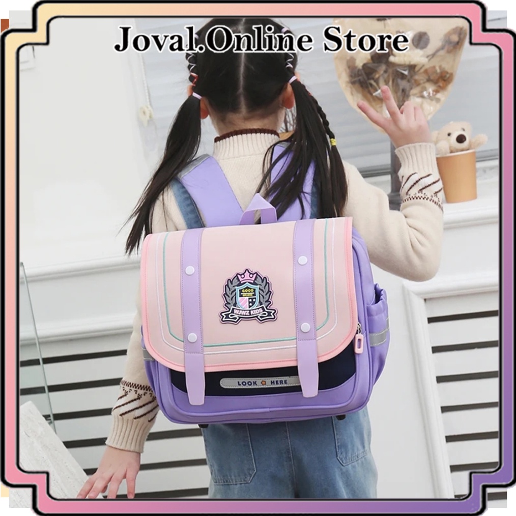 MALL NEW MODEL TAS RANSEL SEKOLAH ANAK BRITISH STYLE  TAS RANSEL SEKOLAH SD SMP serbuuu