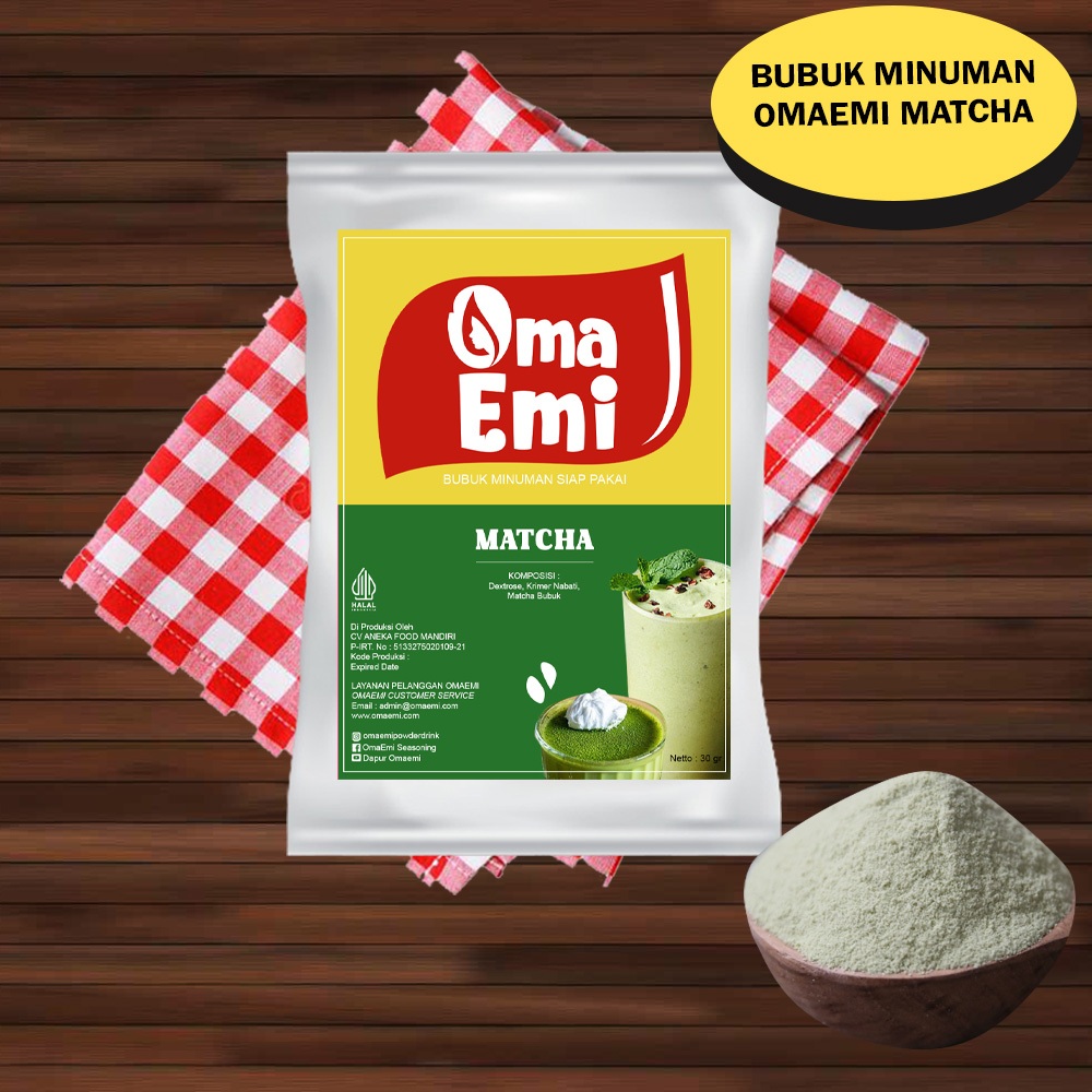 

Bubuk Minuman Instan {MATCHA} / {MATCHA} 30 gr / Toko Bubuk Minuman Aneka Rasa